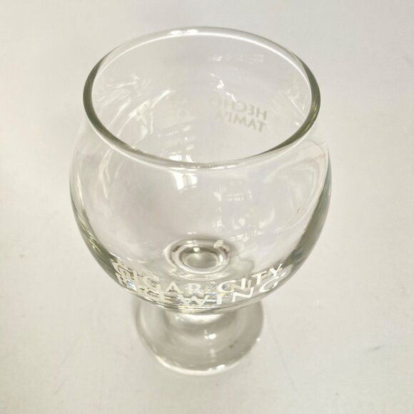 Cigar City Brewing Tampa Florida Hecho A Mano Snifter Glass Advertising Barware - Picture 3 of 8